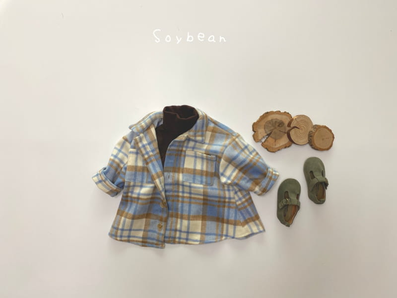 SOYBEAN - Korean Children Fashion - #Kfashion4kids - Dotom Long Check Shirt - 2