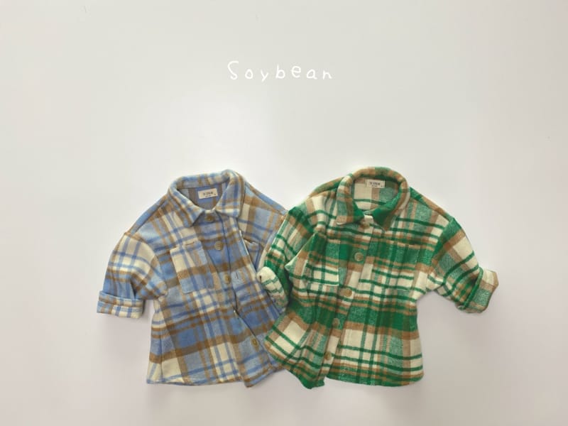 SOYBEAN - Korean Children Fashion - #Kfashion4kids - Dotom Long Check Shirt - 5