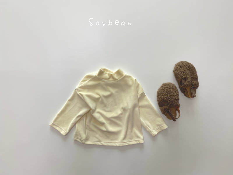SOYBEAN - Korean Children Fashion - #Kfashion4kids - Mink Overfit Turtleneck Tee - 2