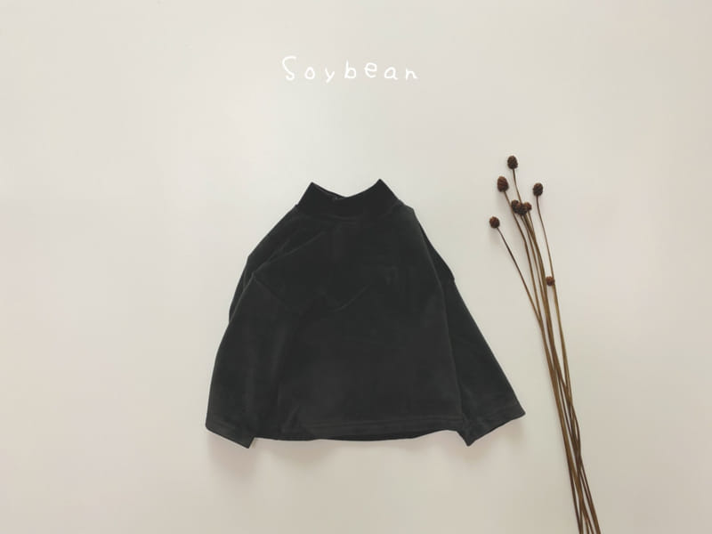 SOYBEAN - Korean Children Fashion - #Kfashion4kids - Mink Overfit Turtleneck Tee - 4