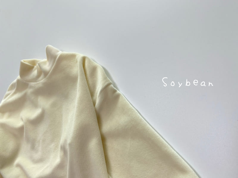 SOYBEAN - Korean Children Fashion - #Kfashion4kids - Mink Overfit Turtleneck Tee - 6