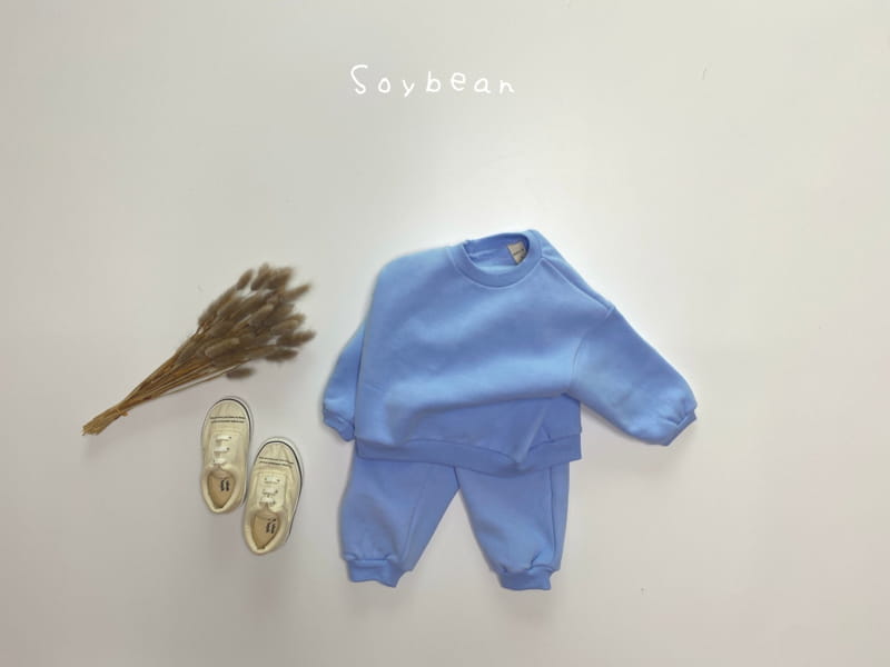 SOYBEAN - Korean Children Fashion - #Kfashion4kids - Dotom Fleece Top Bottom Set - 12