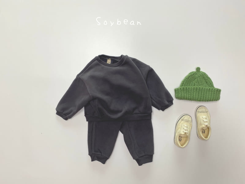 SOYBEAN - Korean Children Fashion - #Kfashion4kids - Dotom Fleece Top Bottom Set - 2