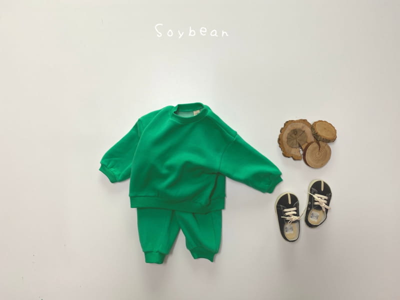 SOYBEAN - Korean Children Fashion - #Kfashion4kids - Dotom Fleece Top Bottom Set - 4