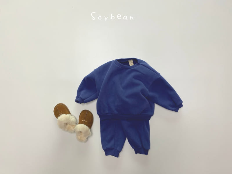 SOYBEAN - Korean Children Fashion - #Kfashion4kids - Dotom Fleece Top Bottom Set - 7