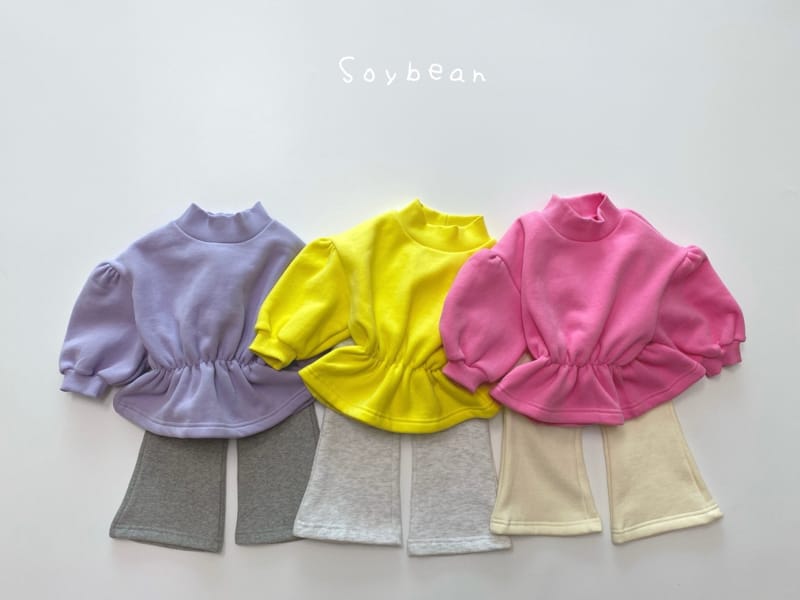 SOYBEAN - Korean Children Fashion - #Kfashion4kids - Lovely Bootscut Top Bottom Set - 7