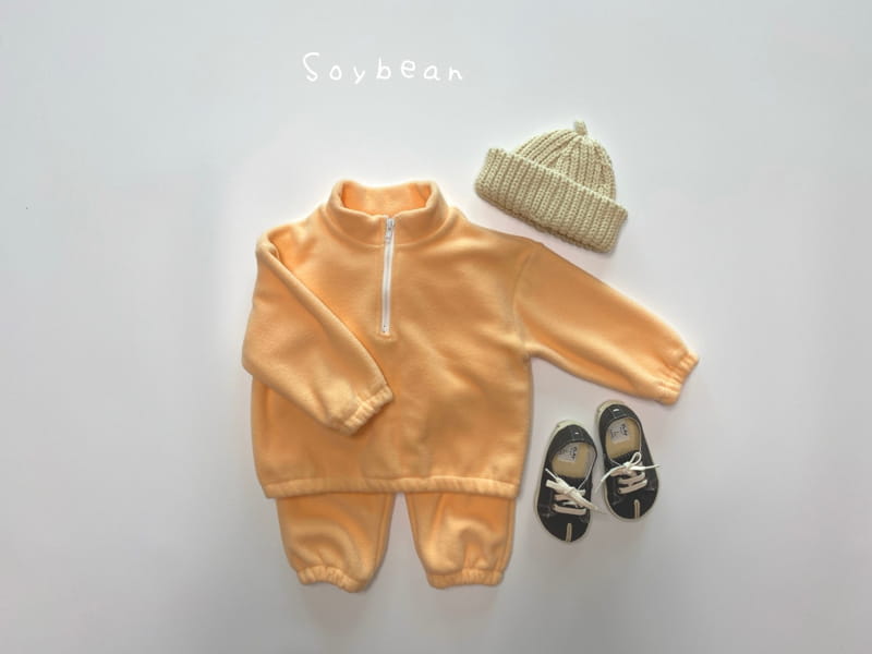 SOYBEAN - Korean Children Fashion - #Kfashion4kids - Tassom Pleats Top Bottom Set - 3
