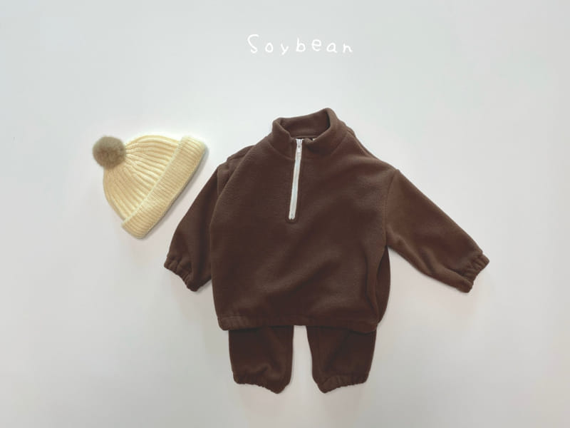 SOYBEAN - Korean Children Fashion - #Kfashion4kids - Tassom Pleats Top Bottom Set - 4