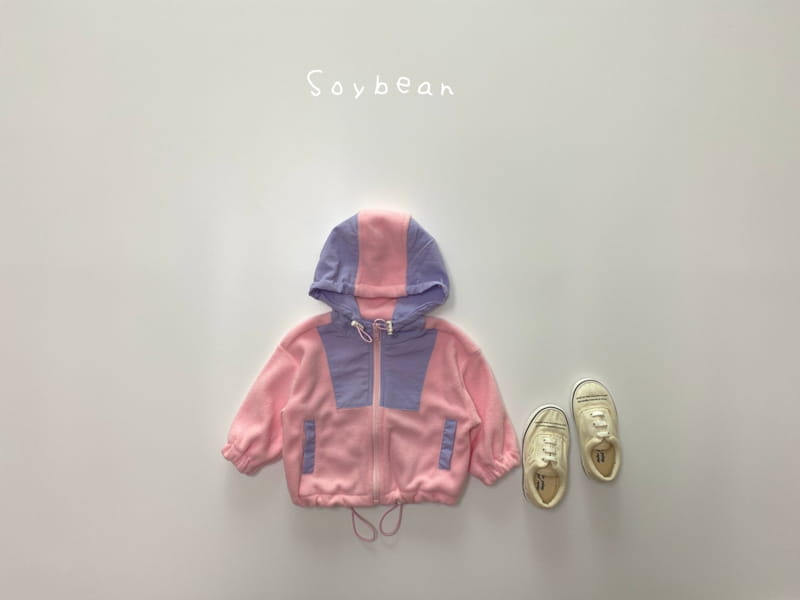SOYBEAN - Korean Children Fashion - #Kfashion4kids - Fleece Color Zip-up - 3