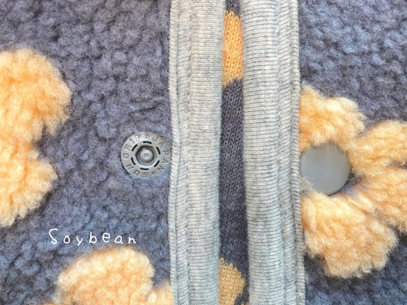 SOYBEAN - Korean Children Fashion - #Kfashion4kids - Flower Fleece Jacket - 7