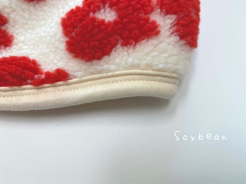 SOYBEAN - Korean Children Fashion - #Kfashion4kids - Flower Fleece Jacket - 8
