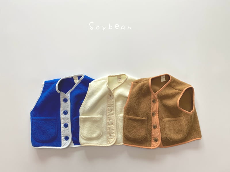 SOYBEAN - Korean Children Fashion - #Kfashion4kids - Wherever Fleece Vest - 4