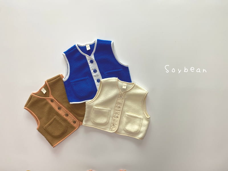 SOYBEAN - Korean Children Fashion - #Kfashion4kids - Wherever Fleece Vest - 6