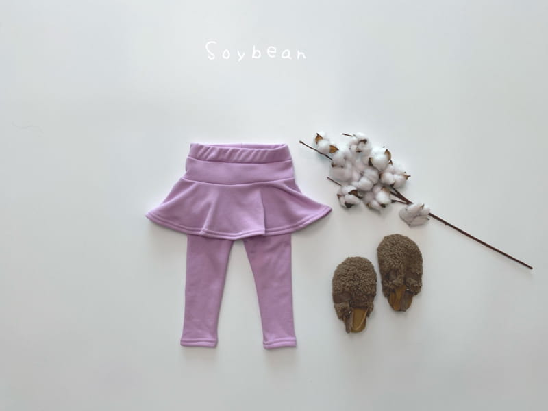 SOYBEAN - Korean Children Fashion - #Kfashion4kids - Warm Skirt Leggings