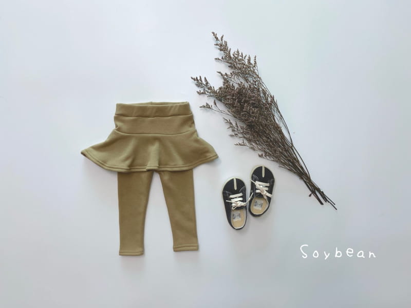 SOYBEAN - Korean Children Fashion - #Kfashion4kids - Warm Skirt Leggings - 3