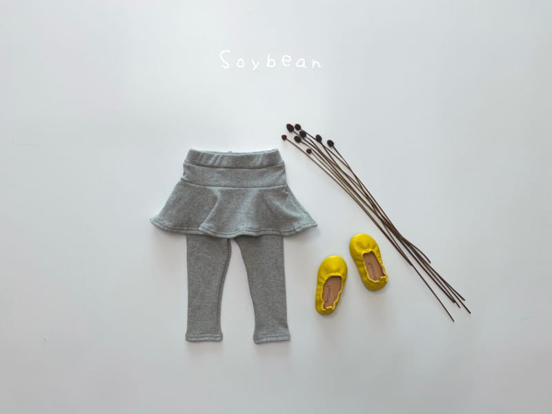 SOYBEAN - Korean Children Fashion - #Kfashion4kids - Warm Skirt Leggings - 4