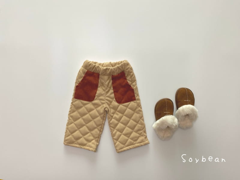 SOYBEAN - Korean Children Fashion - #Kfashion4kids - Quilting Rib Pants