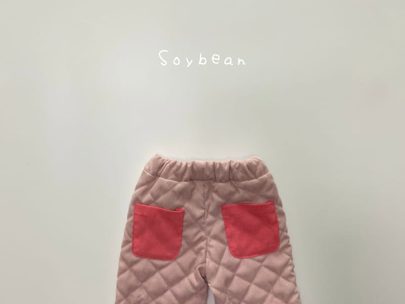 SOYBEAN - Korean Children Fashion - #Kfashion4kids - Quilting Rib Pants - 10