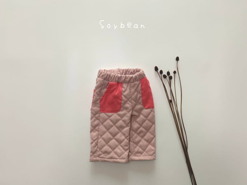SOYBEAN - Korean Children Fashion - #Kfashion4kids - Quilting Rib Pants - 8