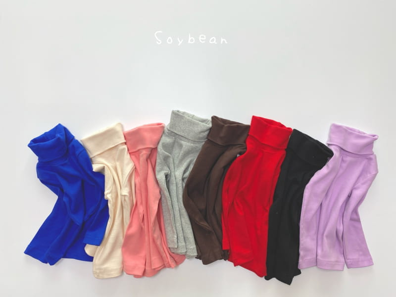 SOYBEAN - Korean Children Fashion - #Kfashion4kids - Basic Turtleneck Tee - 12