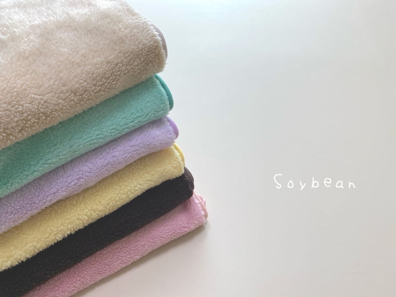 SOYBEAN - Korean Children Fashion - #Kfashion4kids - Over Fit Fleece Zip-up - 12