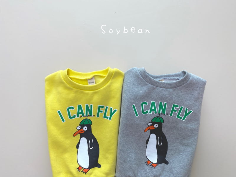 SOYBEAN - Korean Children Fashion - #Kfashion4kids - Penguin Fleece Sweatshirt - 2