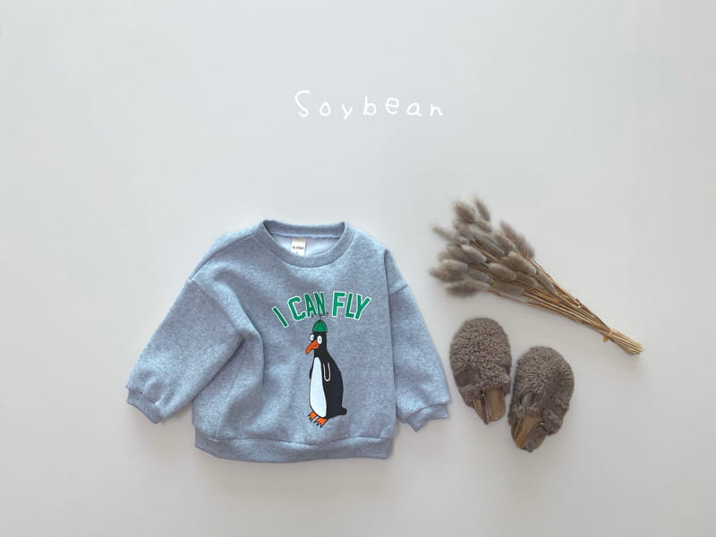 SOYBEAN - Korean Children Fashion - #Kfashion4kids - Penguin Fleece Sweatshirt - 3