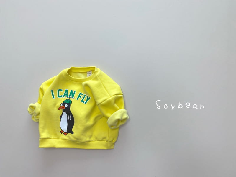 SOYBEAN - Korean Children Fashion - #Kfashion4kids - Penguin Fleece Sweatshirt - 6