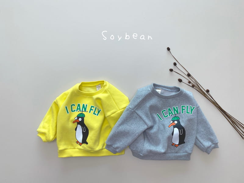 SOYBEAN - Korean Children Fashion - #Kfashion4kids - Penguin Fleece Sweatshirt - 9