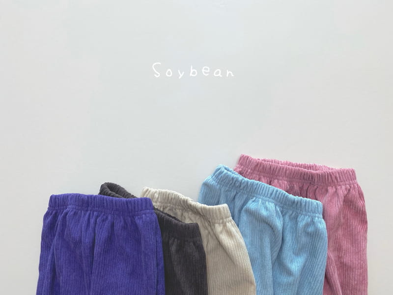 SOYBEAN - Korean Children Fashion - #Kfashion4kids - Fleece Rib Jogger Pants - 2
