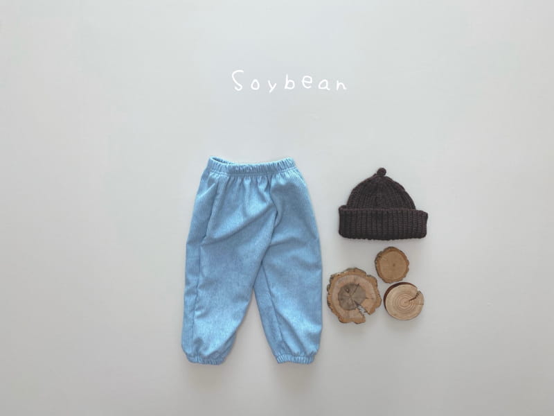 SOYBEAN - Korean Children Fashion - #Kfashion4kids - Fleece Rib Jogger Pants - 4