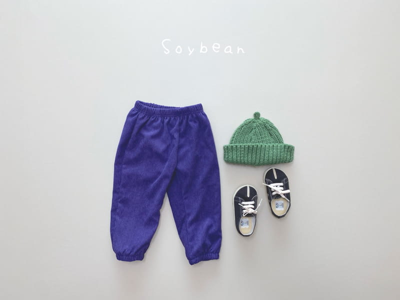 SOYBEAN - Korean Children Fashion - #Kfashion4kids - Fleece Rib Jogger Pants - 7
