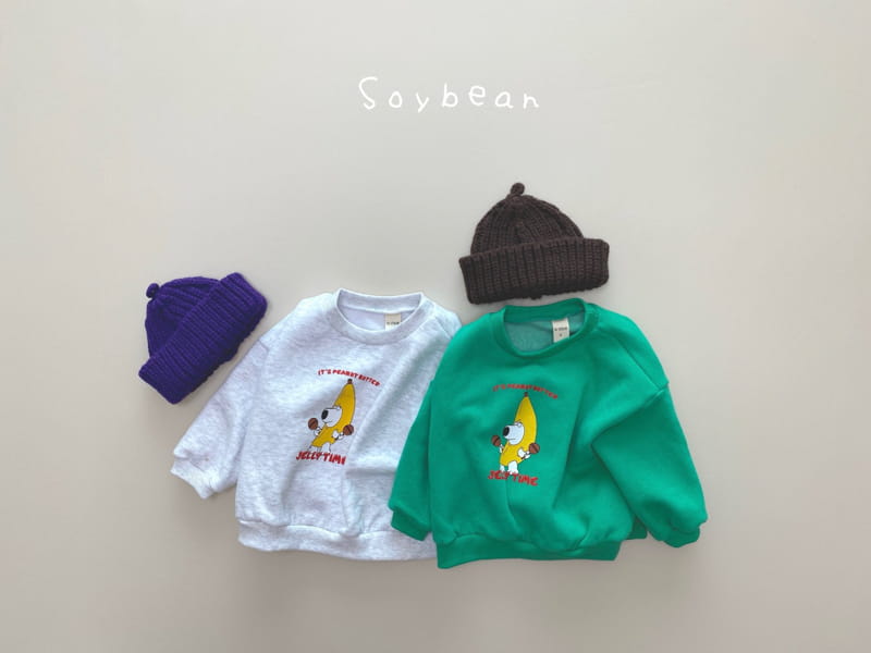 SOYBEAN - Korean Children Fashion - #Kfashion4kids - Banana Fleece Sweatshirt - 10