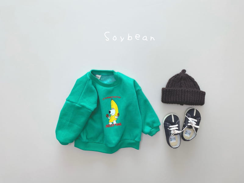 SOYBEAN - Korean Children Fashion - #Kfashion4kids - Banana Fleece Sweatshirt - 4