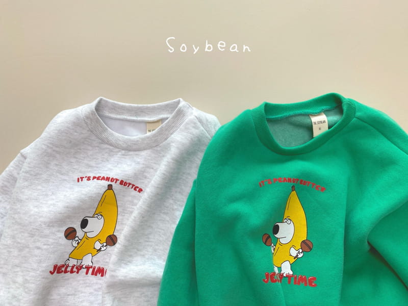 SOYBEAN - Korean Children Fashion - #Kfashion4kids - Banana Fleece Sweatshirt - 6
