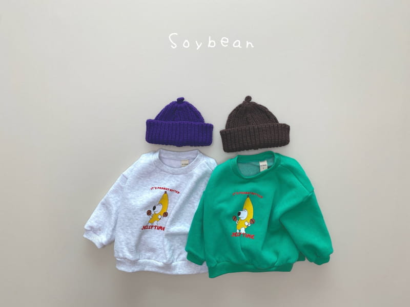 SOYBEAN - Korean Children Fashion - #Kfashion4kids - Banana Fleece Sweatshirt - 7