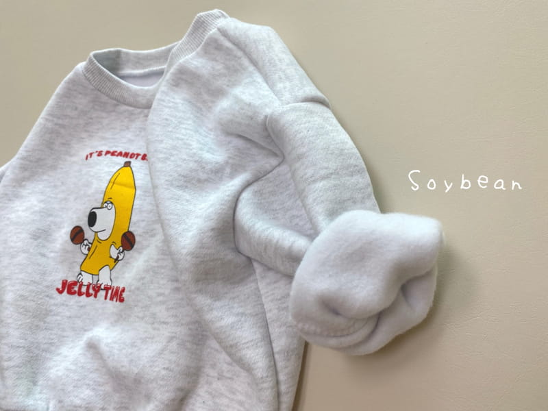 SOYBEAN - Korean Children Fashion - #Kfashion4kids - Banana Fleece Sweatshirt - 8