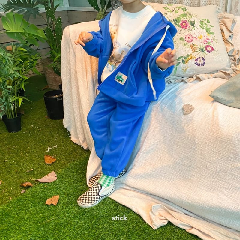 STICK - Korean Children Fashion - #Kfashion4kids - Fleece Jogger Pants - 10