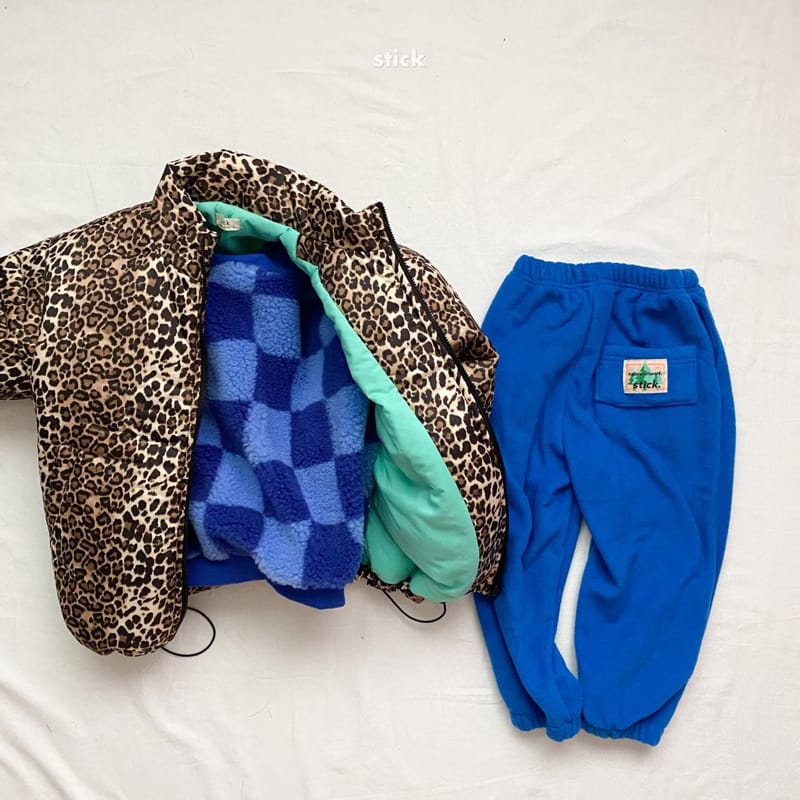 STICK - Korean Children Fashion - #Kfashion4kids - Fleece Jogger Pants - 2