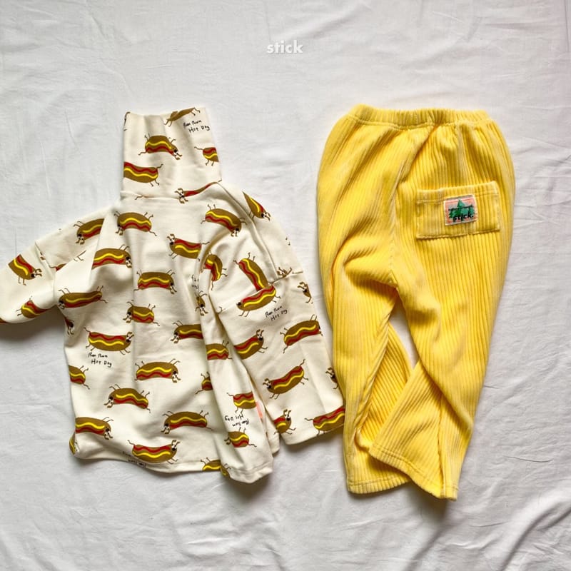 STICK - Korean Children Fashion - #Kfashion4kids - Hot Dog Turtleneck