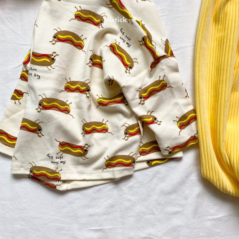 STICK - Korean Children Fashion - #Kfashion4kids - Hot Dog Turtleneck - 6
