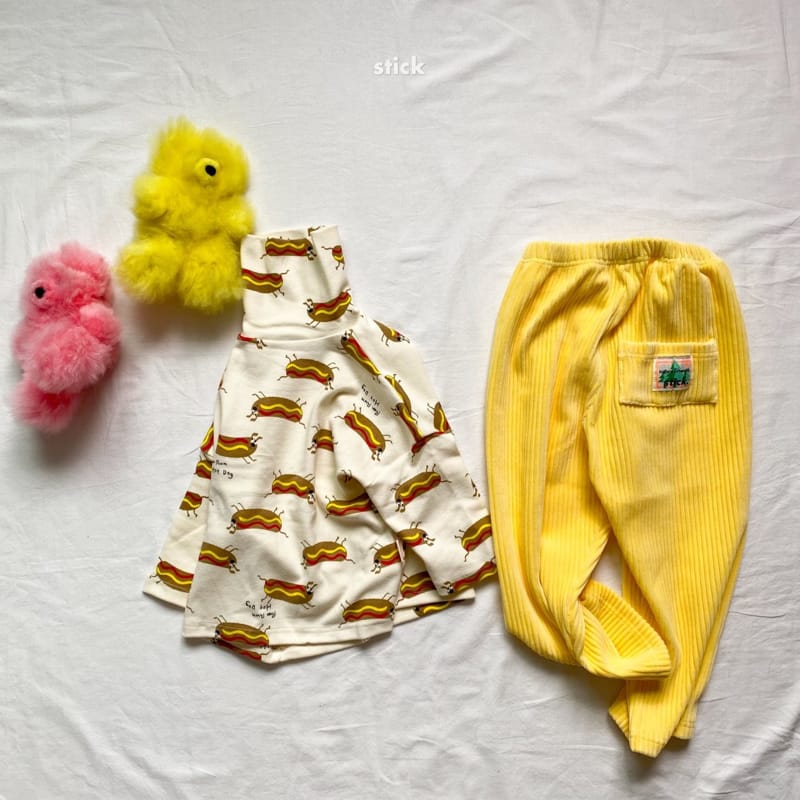 STICK - Korean Children Fashion - #Kfashion4kids - Hot Dog Turtleneck - 7