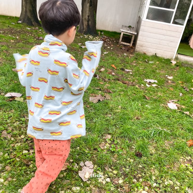 STICK - Korean Children Fashion - #Kfashion4kids - Hot Dog Turtleneck - 9