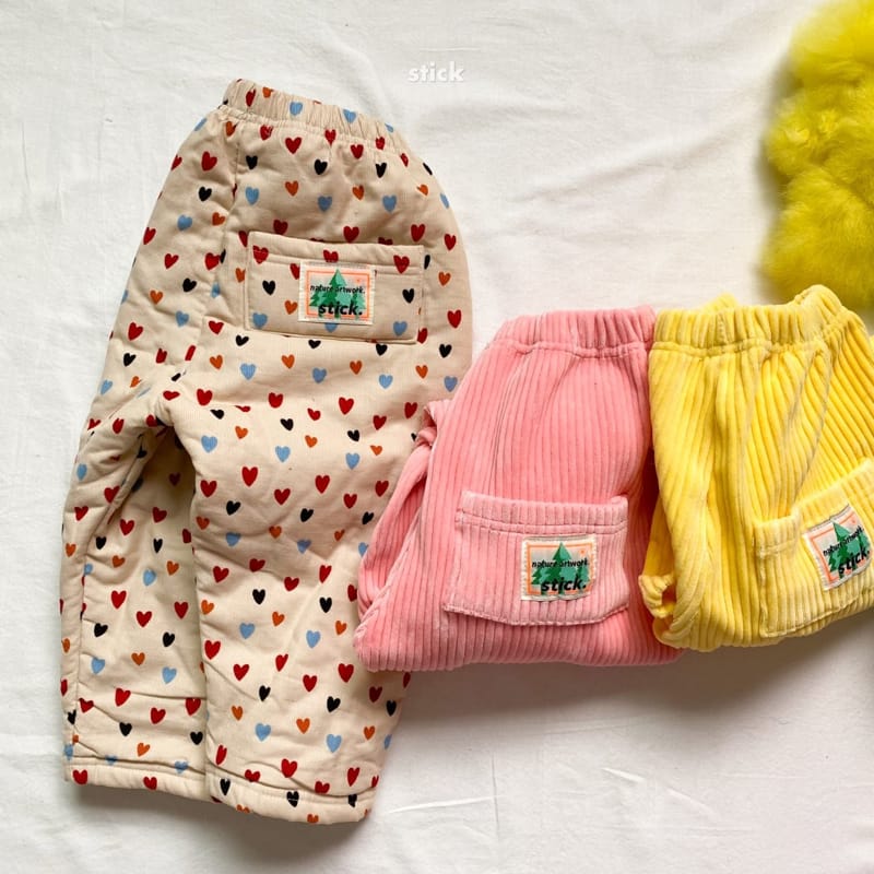 STICK - Korean Children Fashion - #Kfashion4kids - Heart Pants