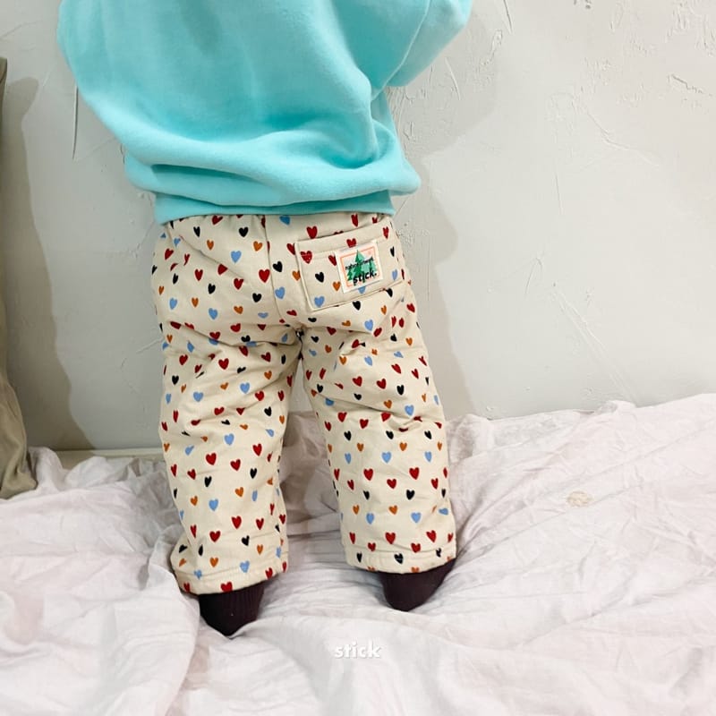 STICK - Korean Children Fashion - #Kfashion4kids - Heart Pants - 6