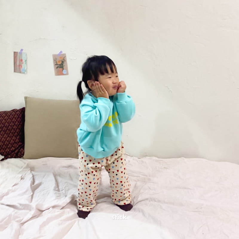 STICK - Korean Children Fashion - #Kfashion4kids - Heart Pants - 7