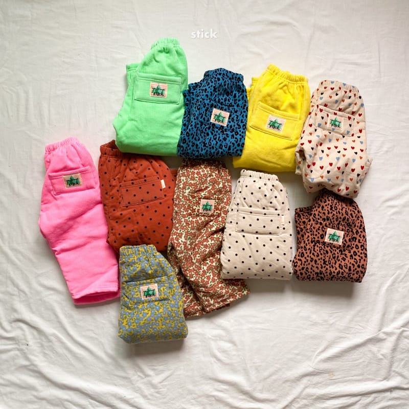 STICK - Korean Children Fashion - #Kfashion4kids - Flower Pants - 2