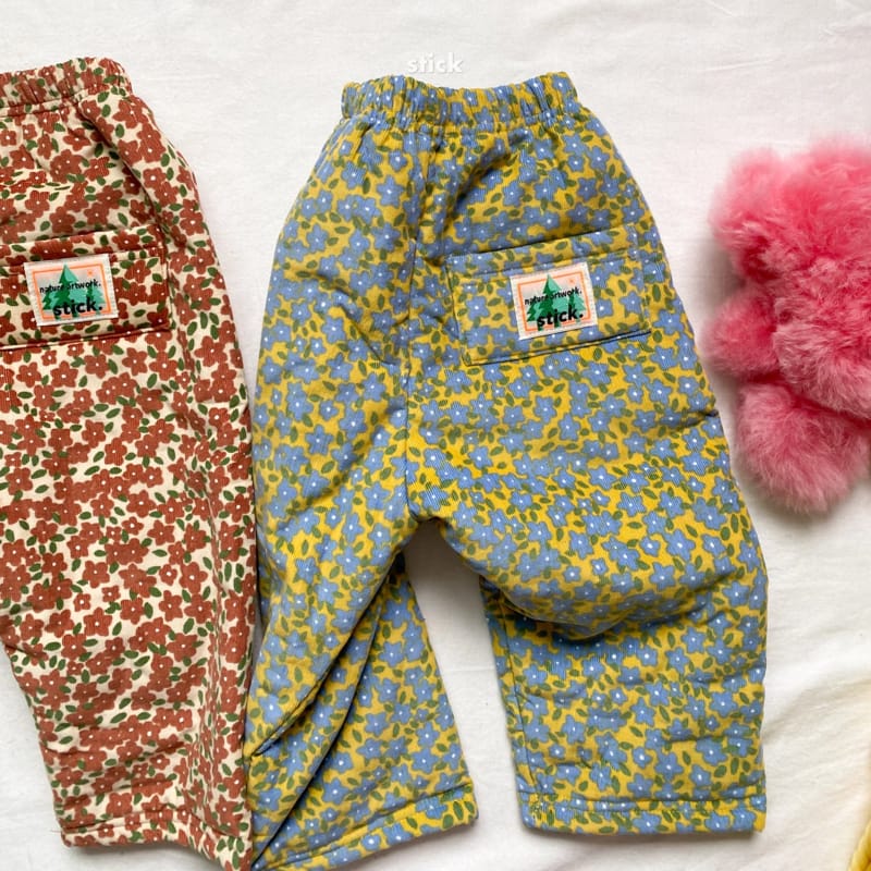 STICK - Korean Children Fashion - #Kfashion4kids - Flower Pants - 3