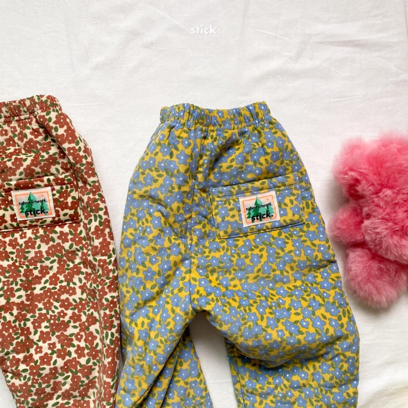 STICK - Korean Children Fashion - #Kfashion4kids - Flower Pants - 8