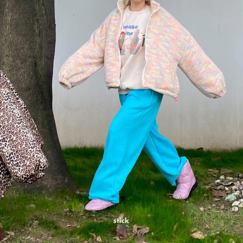 STICK - Korean Children Fashion - #Kfashion4kids - Twid Padding Jmper with Mom - 10